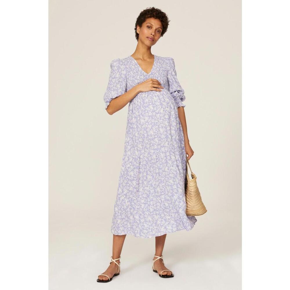 Isabella Oliver Lavender Marlene Maternity Dress Size 4